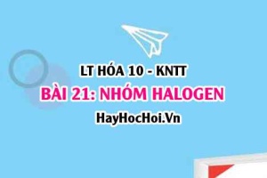 Tính chất hóa học, tính chất vật lí của Halogen? Trạng thái tự nhiên, Cấu tạo nguyên tử Halogen? Hóa 10 bài 21 KNTT